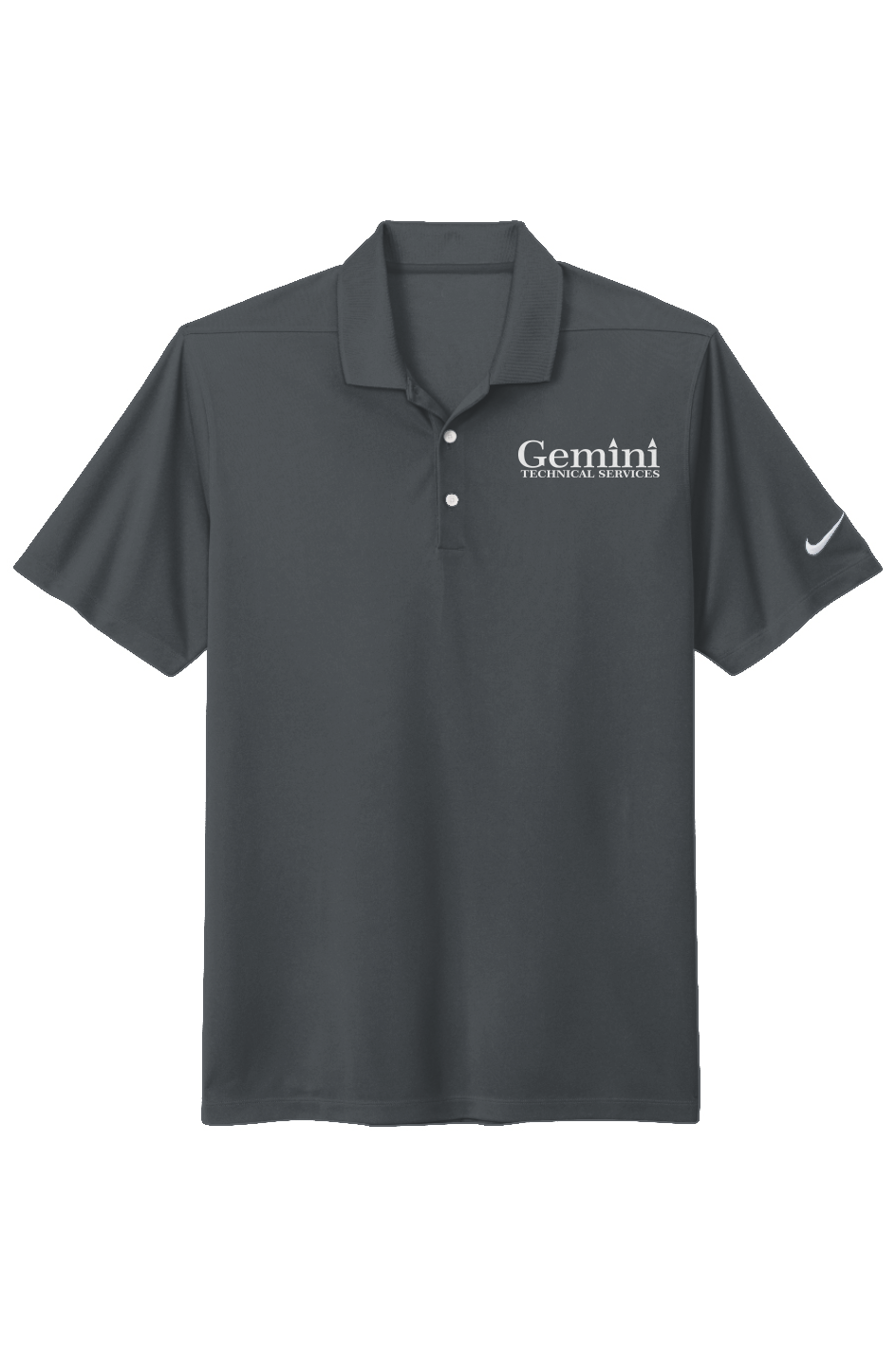 Nike Dri-FIT Polo - Gemini White Logo